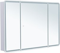 AQUANET Зеркальный шкаф Оптима 120 с LED подсветкой AQUANET-341429