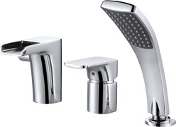 DK Каскадный смеситель врезной на борт ванны Berlin.Freie DA1434201 DA1434201