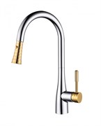 DK Смеситель для кухни с выдвижной лейкой Rhein.Schiller DA1462504A DA1462504A