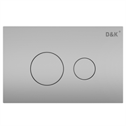 DK Клавиша смыва Venice DB1029002, матовый хром DB1029002