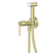 ABBER Смеситель Perfekte 316 AF8A25BG с гигиеническим душем, брашированное светлое золото AF8A25BG