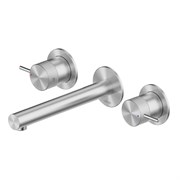 ABBER Смеситель Emotion 316 AF88121BST-M для раковины скрытого монтажа, брашированная сталь AF88121BST-M