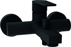 CREAVIT Смеситель для ванной SHARP ЧЕРНЫЙ МАТОВЫЙ SR2510S