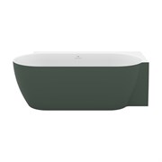 RAVAK Ванна FREEDOM Corner II TEC R 1750x860 пристенная ЗЕЛЕНАЯ (слив-перелив - БЕЛЫЙ) CC81200000