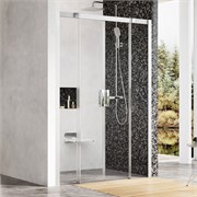 RAVAK Душевые двери раздвижные MSD4-200 профиль сатин, прозрачное стекло Transparent 0WKK0U00Z1