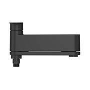 RAVAK Смеситель для ванны настенный CR II 022.00BL ЧЕРНЫЙ X070463