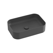 RAVAK Умывальник CERAMIC 550 R SLIM черный матовый XJX0D155001