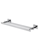 WONZON &amp; WOGHAND Полотенцедержатель двойной FLAT, Хром (WW-9711-45CM) WW-9711-45CM