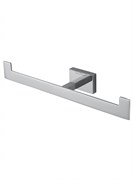 WONZON &amp; WOGHAND Двойной держатель для туалетной бумаги с полкой FLAT, Хром (WW-9746) WW-9746