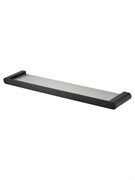 WONZON &amp; WOGHAND Стеклянная полка для ванной CARBON, Черный (WW-7727) WW-7727