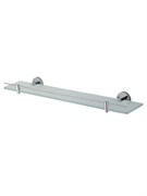 WONZON &amp; WOGHAND Стеклянная полка для ванной EASY, Хром (WW-8127) WW-8127