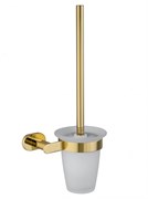 WONZON &amp; WOGHAND Туалетный ершик в комплекте FIRST, Глянцевое золото (WW-8429-LG) WW-8429-LG