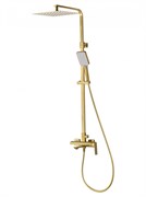 WONZON &amp; WOGHAND Душевая система DIAMOND, Брашированное золото (WW-88739011-BG) WW-88739011-BG