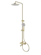 WONZON &amp; WOGHAND Душевая система ONYX, Брашированное золото (WW-816067-BG) WW-816067-BG