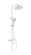 WONZON &amp; WOGHAND Душевая система с термостатом CAPSULE, Белый матовый (WW-B3031-A2-MW) WW-B3031-A2-MW