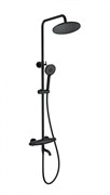 WONZON &amp; WOGHAND Душевая система с термостатом CAPSULE, Черный матовый (WW-B3031-A1-MB) WW-B3031-A1-MB