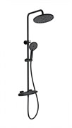 WONZON &amp; WOGHAND Душевая система с термостатом NEO, Черный матовый (WW-B3035-A1-MB) WW-B3035-A1-MB
