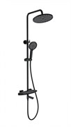 WONZON &amp; WOGHAND Душевая система с термостатом NEO, Черный матовый (WW-B3035-A2-MB) WW-B3035-A2-MB
