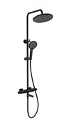 WONZON &amp; WOGHAND Душевая система с термостатом NEO, Черный матовый (WW-B3046-A1-MB) WW-B3046-A1-MB