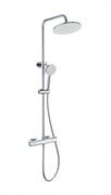 WONZON &amp; WOGHAND Душевая система с термостатом STAY 1, Хром (WW-B3051-A-CR) WW-B3051-A-CR