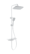 WONZON &amp; WOGHAND Душевая система с термостатом ThermoKlick, Белый матовый (WW-B3098-A-MW) WW-B3098-A-MW