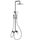 WONZON &amp; WOGHAND Душевая система с техническим душем , Хром (WW-A30874-CR) WW-A30874-CR