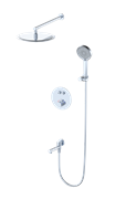 WONZON &amp; WOGHAND Душевая система с термостатом встраиваемая STICK, Хром (WW-88929010-CR) WW-88929010-CR