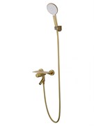 WONZON &amp; WOGHAND Смеситель для ванны с душем CLICK, Брашированное золото (WW-FE05L221-BG) WW-FE05L221-BG