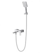 WONZON &amp; WOGHAND Смеситель для ванны с душем CUBE 2.0, Хром (WW-88037068-CR) WW-88037068-CR
