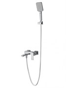 WONZON &amp; WOGHAND Смеситель для ванны с душем CUBE, Хром (WW-88639016-CR) WW-88639016-CR