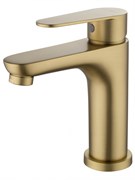 WONZON &amp; WOGHAND Смеситель для раковины ALFA, Брашированное золото (WW-A40202-BG) WW-A40202-BG