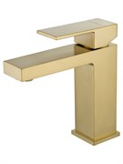 WONZON &amp; WOGHAND Смеситель для раковины CUBE, Брашированное золото (WW-88139016-BG) WW-88139016-BG