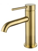 WONZON &amp; WOGHAND Смеситель для раковины STICK, Брашированное золото (WW-88139017-BG) WW-88139017-BG