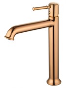WONZON &amp; WOGHAND Смеситель для раковины высокий TOR, Розовое золото (WW-88019073-RG) WW-88019073-RG