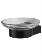 WONZON &amp; WOGHAND Мыльница с держателем CARBON, Черный (WW-7722) WW-7722