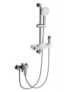 WONZON &amp; WOGHAND Смеситель для душа с гарнитуром , Хром (WW-A31003-CR) WW-A31003-CR