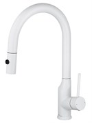 WONZON &amp; WOGHAND Смеситель для кухни с выдвижным изливом , Белый матовый (WW-A21252-MW) WW-A21252-MW