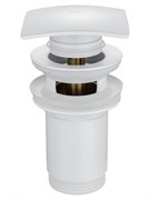 WONZON &amp; WOGHAND Донный клапан для раковины 1 1/4 , Белый матовый (WW-88SS08-MW) WW-88SS08-MW