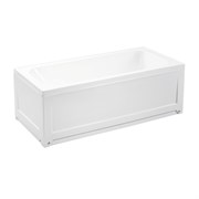 AZARIO Ванна акриловая пристенная с сифоном Клементина 1700х700 AZ-4001 AZ-4001