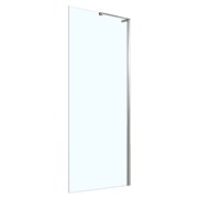 AZARIO Душевая перегородка Кронос 100х200 AZ-6310-100-CH-CL цвет хром AZ-6310-100-CH-CL