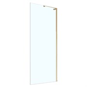 AZARIO Душевая перегородка Кронос 120х200 AZ-6310-120-BGL-CL цвет брашированное золото AZ-6310-120-BGL-CL