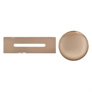 AZARIO Накладки на перелив для ванны AZ-0911-RG золото розовое AZ-0911-RG
