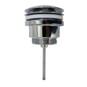 AZARIO Донный клапан для раковины, CLIC-CLAC, 1 1/4, латунь, хром (AZ-105-CHR-Н) AZ-105-CHR-Н