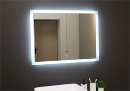 AZARIO Зеркало Норма Лайт 800х600 LED-00002595 открытая подсветка, сенсорный выключатель LED-00002595