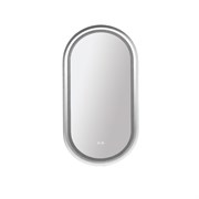 AZARIO Зеркало с подсветкой в ванную Блейк 1000х500х50 АZ-LED011325 цвет белый матовый АZ-LED011325