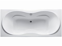 1MARKA Dinamica Ванна прямоугольная, с рамой и панелью, белая, 170x80