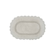 IDDIS Коврик для ванной комнаты, 50x80, овал, хлопок, серый, DSOS02Ci12 DSOS02Ci12