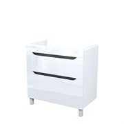 IDDIS Тумба напольная, 80 см, белый, Рэй (Ray), RAY80WFi95 подходит умыв. 4078000i28 RAY80WFi95