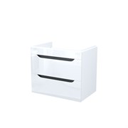 IDDIS Тумба подвесная, 70 см, белый, Рэй (Ray), RAY70W0i95 подходит умыв. 4077000i28 RAY70W0i95