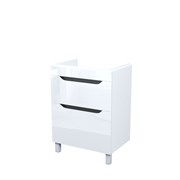 IDDIS Тумба напольная, 60 см, белый, Рэй (Ray), RAY60WFi95 подходит умыв. 4076000i28 RAY60WFi95
